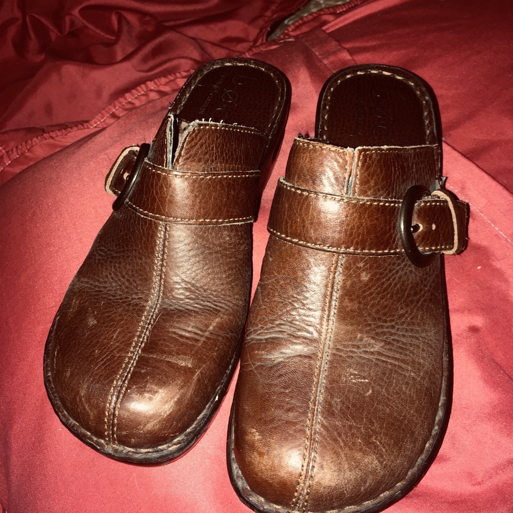 BOC brown clogs - Picture 2 of 5